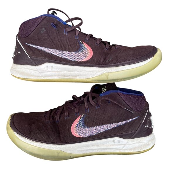 2017 Nike Kobe A.D. Mid Port Wine Size 10 Bryant - Picture 3 of 10